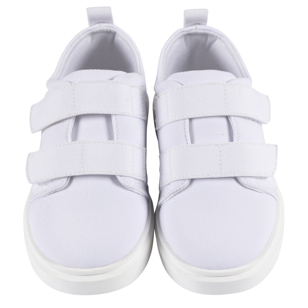 Infant & Toddler Neutral White Strap Sneaker