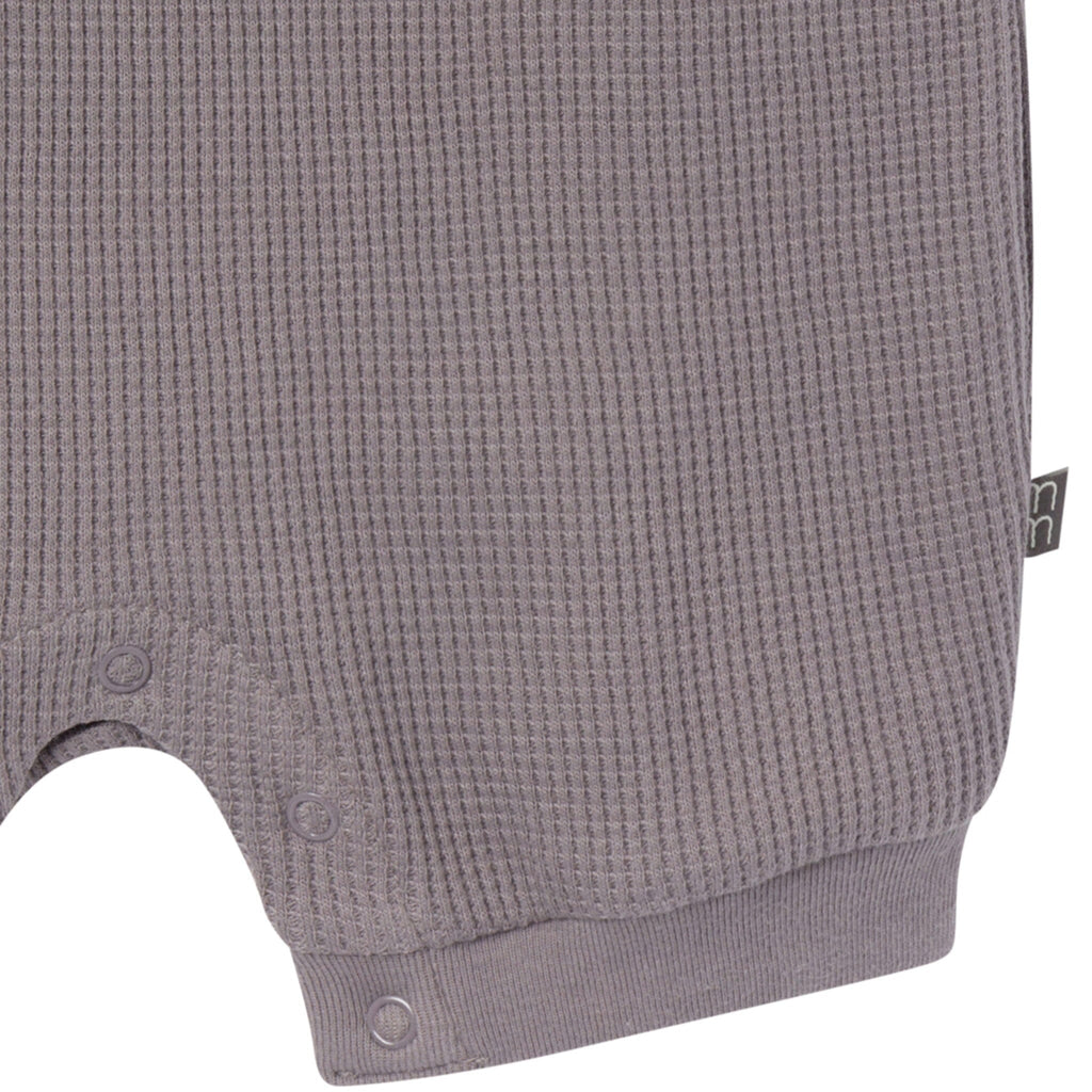 Baby Boys Medium Grey Sleeveless Romper
