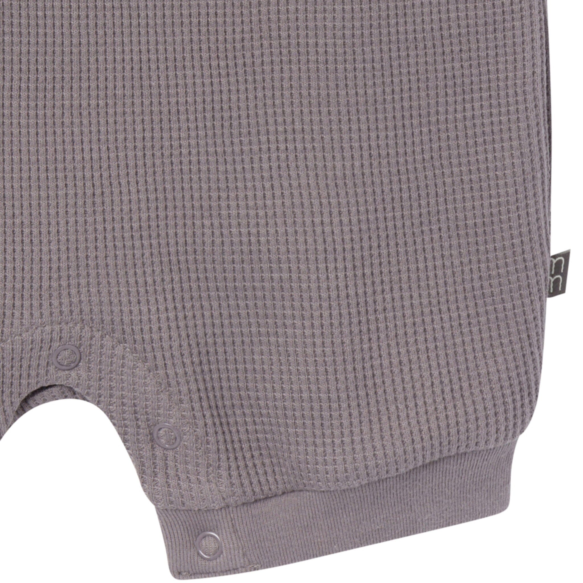 Baby Boys Medium Grey Sleeveless Romper