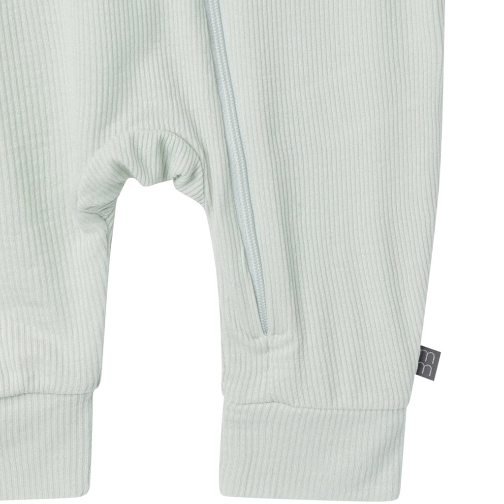 2-Pack Baby Boys Teal Fishing Zip Front Viscose Rompers