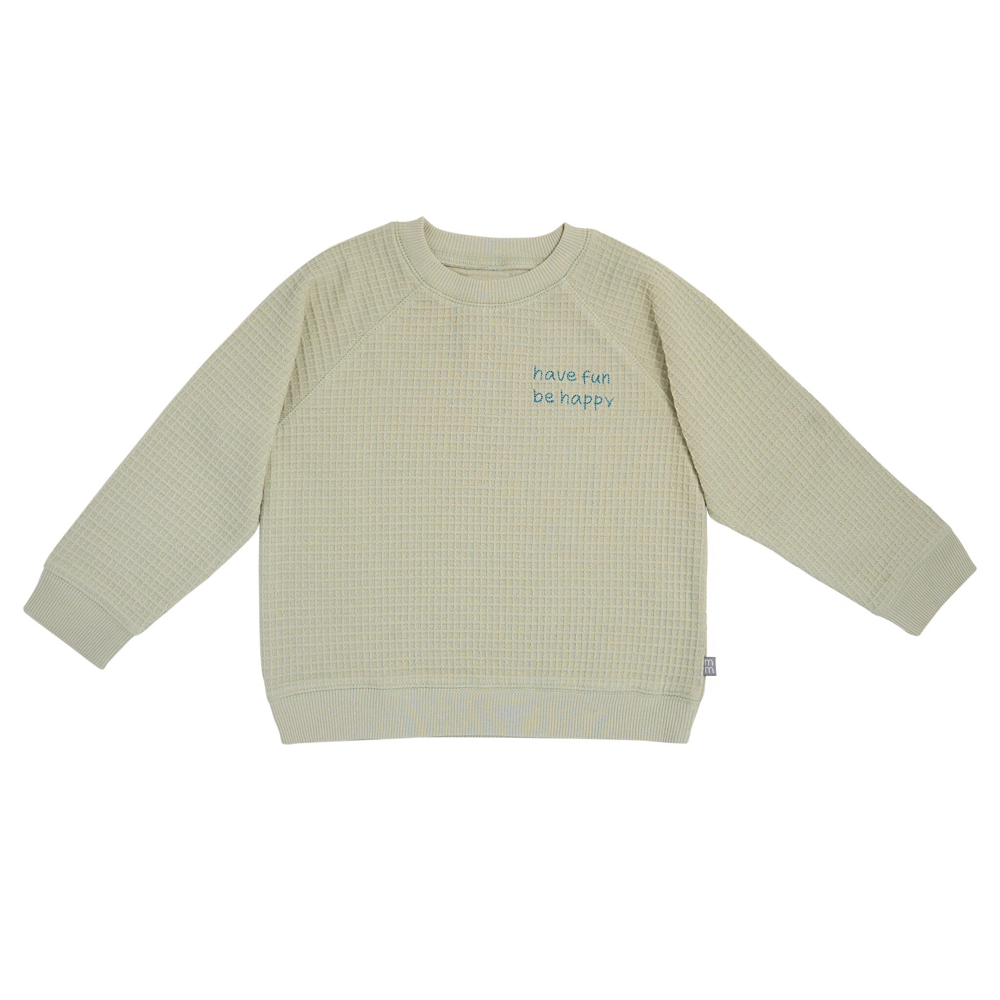 2-Piece Infant & Toddler Boys Light Green Long Sleeve Top and Shorts Set