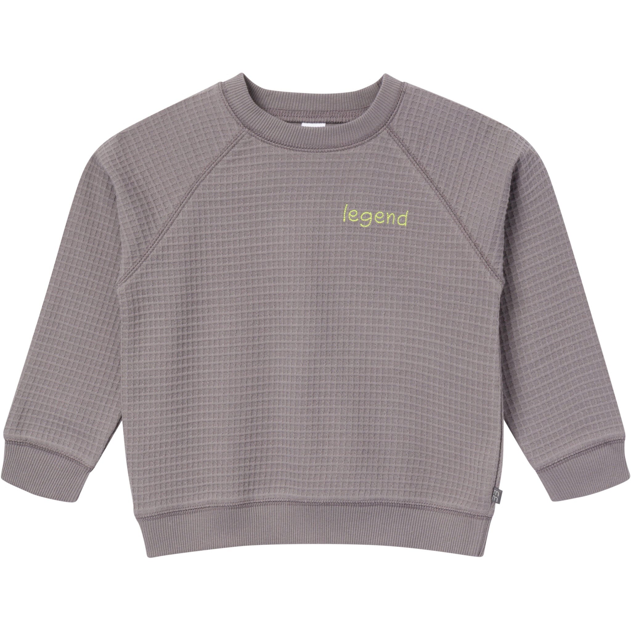 2-Piece Infant & Toddler Boys Grey Long Sleeve Top and Shorts Set