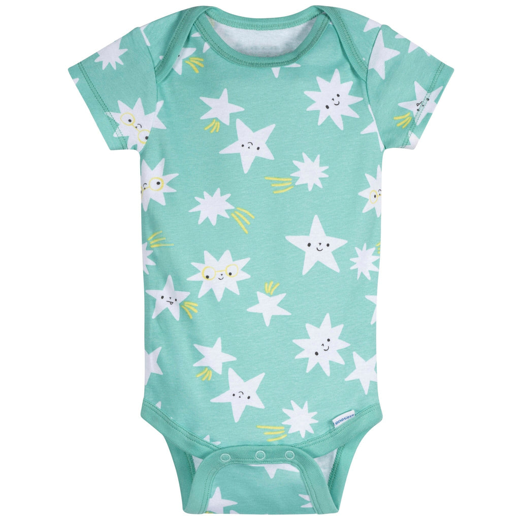 6-Piece Baby Neutral Milk Dinner Onesies® and Active Pant Set
