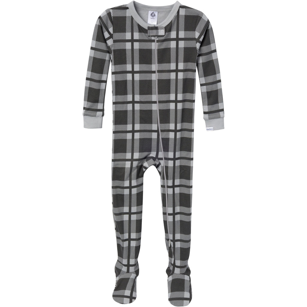 4-Pack Baby & Toddler Boys Moose Snug Fit Footed Pajamas