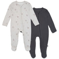 2-Pack Baby Neutral Sparrows Sleep 'N Plays With Mitten Cuffs