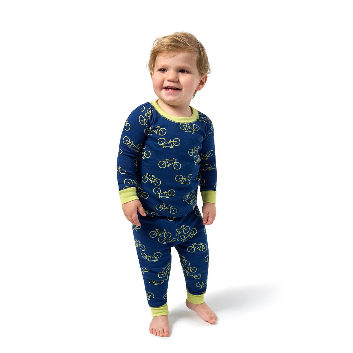 4-Piece Baby Boys Apples Pajamas Sets