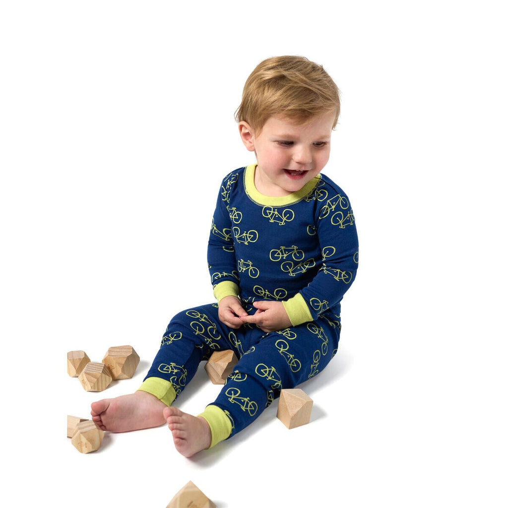 4-Piece Baby Boys Apples Pajamas Sets