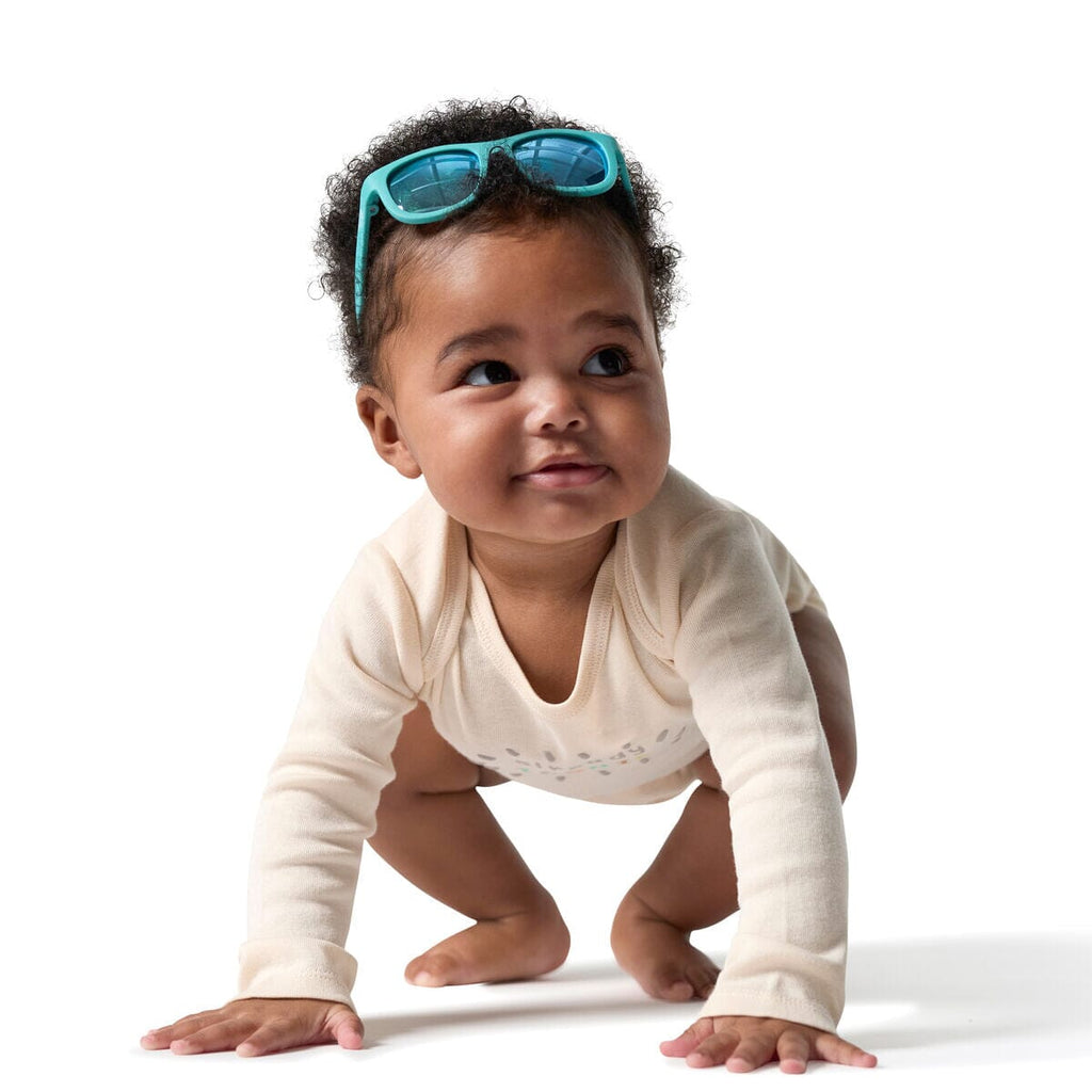 6-Pack Baby Neutral Giraffes Long Sleeve Onesies® Bodysuits